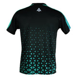 Apacs Dry-Fast T-Shirt (RN10131) - Black/Turquoise