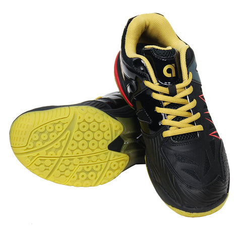 Apacs Pro 772 Shoe - Black/Gold