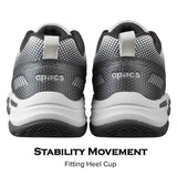 Apacs Advantage 622 Shoe - White/Grey