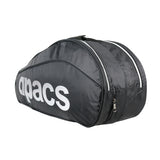 Apacs Double Compartment Racket Bag - D2611 Black/Silver