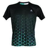 Apacs Dry-Fast T-Shirt (RN10131) - Black/Turquoise