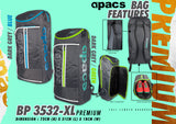 Apacs Backpack Bag - BP-3532-XL Dark Grey/Green