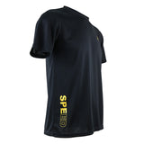 Apacs Dry-Fast Speed Logo T-Shirt (RN323-AT) - Black
