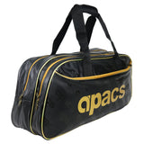 Apacs Double Compartment Holdall - Gold/Black