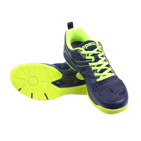 Apacs CP503-XY Shoe - Navy/Neon