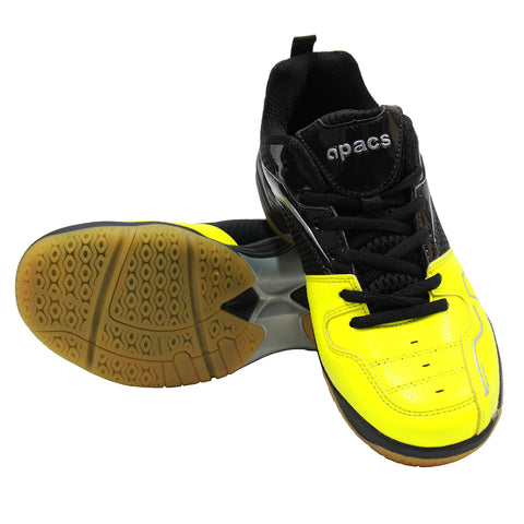 Apacs CP082 Shoe - Black/Yellow