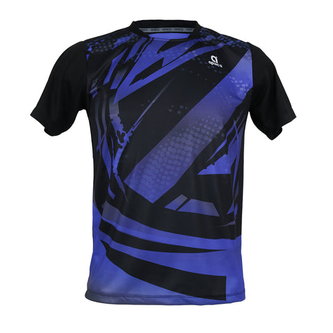 Apacs Dry-Fast T-Shirt (RN10115) - Black/Blue
