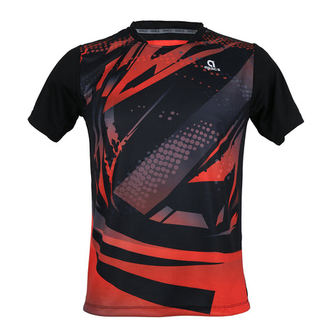 Apacs Dry-Fast T-Shirt (RN10115) - Black/Red