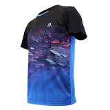 Apacs Dry-Fast T-Shirt (RN3263) - Black/Blue NEW